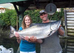 No Bananas Charters, 46 pound Chinook