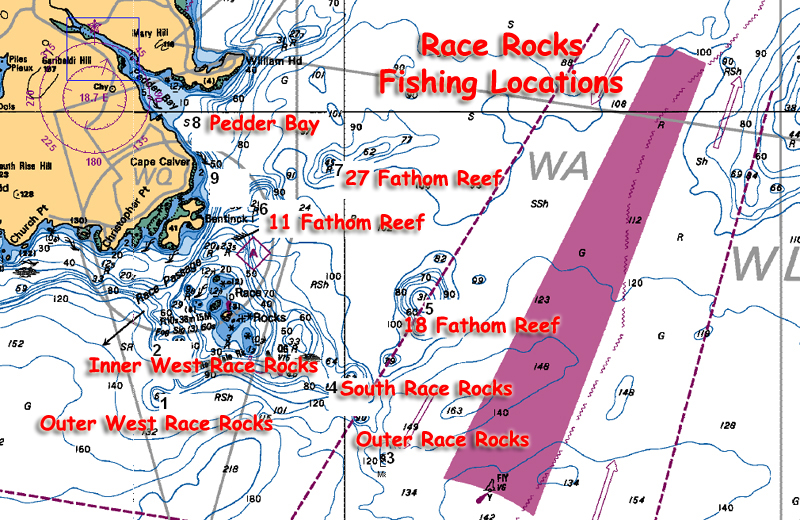 Fishing Locations - Fishing Victoria: Salmon & Halibut Fishing on